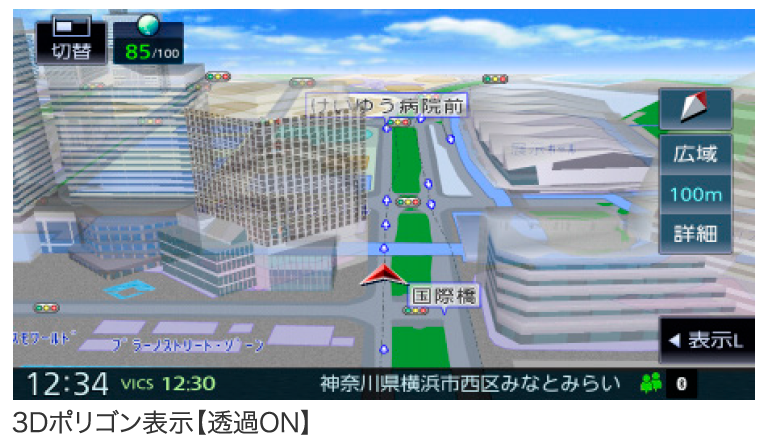 3Dポリゴン表示_透過ON