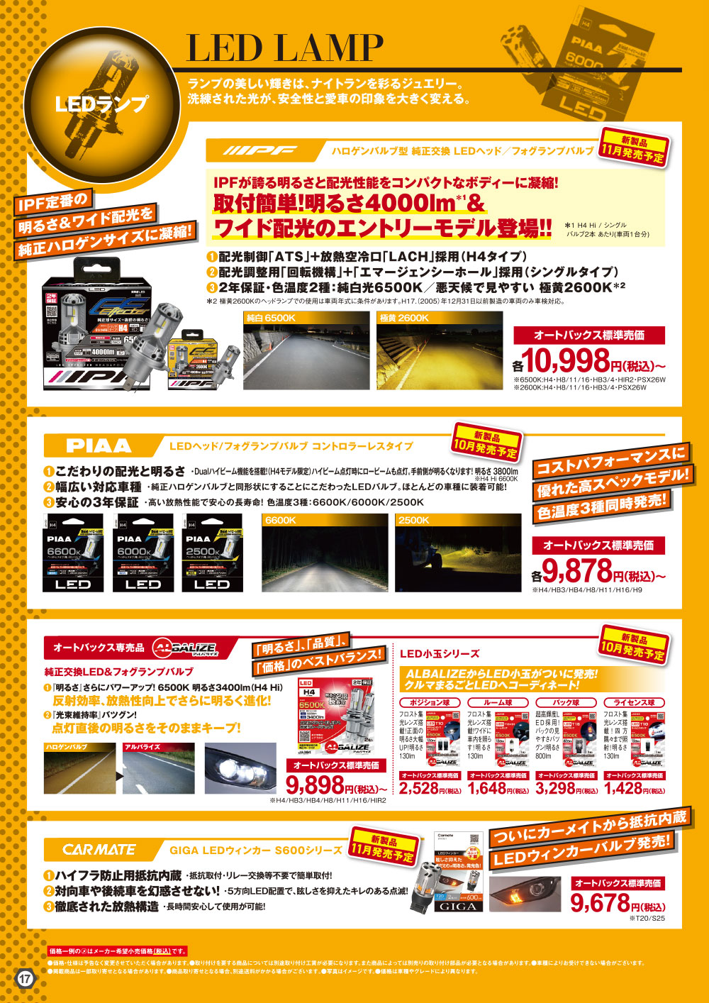 オートバックス_ヒートアップキャンペーン_LEDランプ